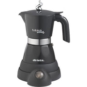 Ariete 1358 moka aroma - moka elettrica 2/4 tazze - autospegnimento - mantenimento temperatura per 30' - 400 watt - nero - 00M135811AR0
