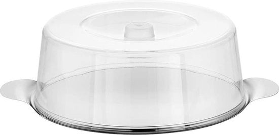 Tavolo da dolce con piedistallo per dolci - tavolo da dolce in acciaio inossidabile di alta qualità Made in Germany - tavolo da dolce sostenibile 30 x 11cm non idoneo per lavastoviglie Tavolo da dolce con piedistallo