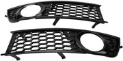 Lampi di Foglio Grille - 2 Pezzi - Bumper Anteriore - Lampi di Foglio Inferiore - Grill - Compatibile con A4 B6 2002-2005