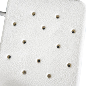 Sedia per Doccia con braccioli - Sedile da vasca con schienale sedia regolabile in altezza