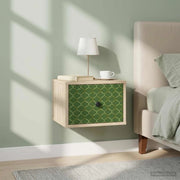 Mobiletto da comodino a parete GELEEN 2 pz Rovere Sonoma 8007438