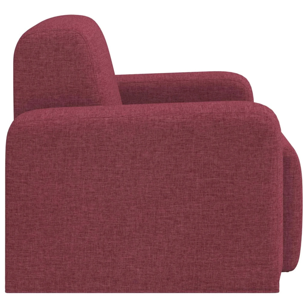 Poltrona Rosso Vino Tessuto 42042419