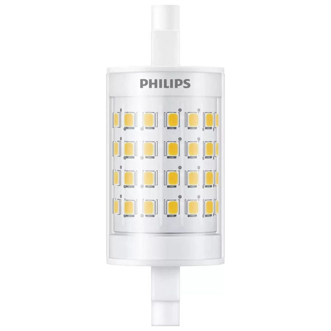 Philips Faretto LED 60W Equivalenti R7S 78mm Bianco Caldo