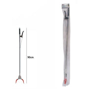 Trade Shop - Pinza Prenditutto Multiuso Braccio Raccogli Carte Rifiuti Casa Giardino 90cm 70612 -