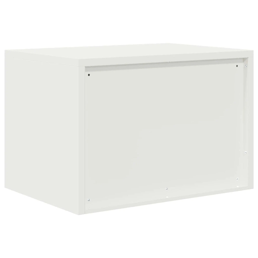 Armadio Bianco 60 x 40 x 40 cm Acciaio 891717