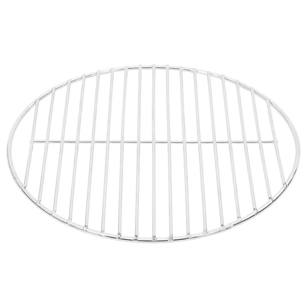 Griglia per Barbecue Rotonda Ã˜34,5 cm Acciaio Inossidabile 304