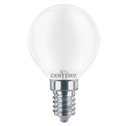 LAMPADA WIRE LED SFERA INCANTO SATEN CENTURY - CALDA VOLT 230 WATT 6 LUMEN 806 E14- 5 pezzi