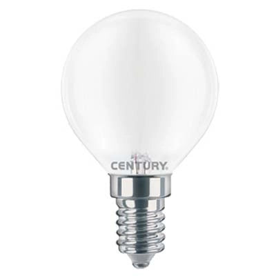 LAMPADA WIRE LED SFERA INCANTO SATEN CENTURY - CALDA VOLT 230 WATT 6 LUMEN 806 E14- 5 pezzi