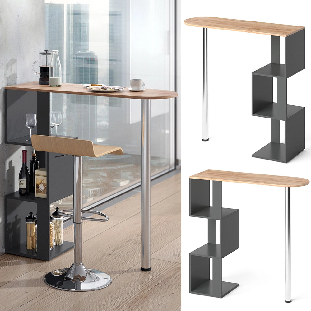 Vicco Tavolo bar alto Quercia dorata 113 x 39.8 cm