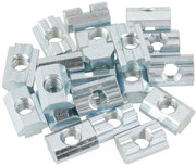 Materiale per fissaggio - Moresenti T-Sleuf - M8 - Acciaio inossidabile zincato - Profilo di alluminio serie 40 - Costruzione duratura - Moresenti T