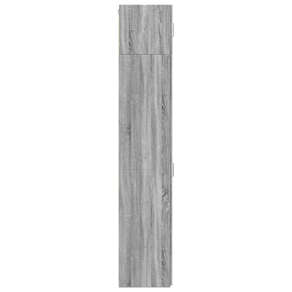 Mobile Sottile Grigio Sonoma 30x42,5x225 cm in Truciolato 3281264