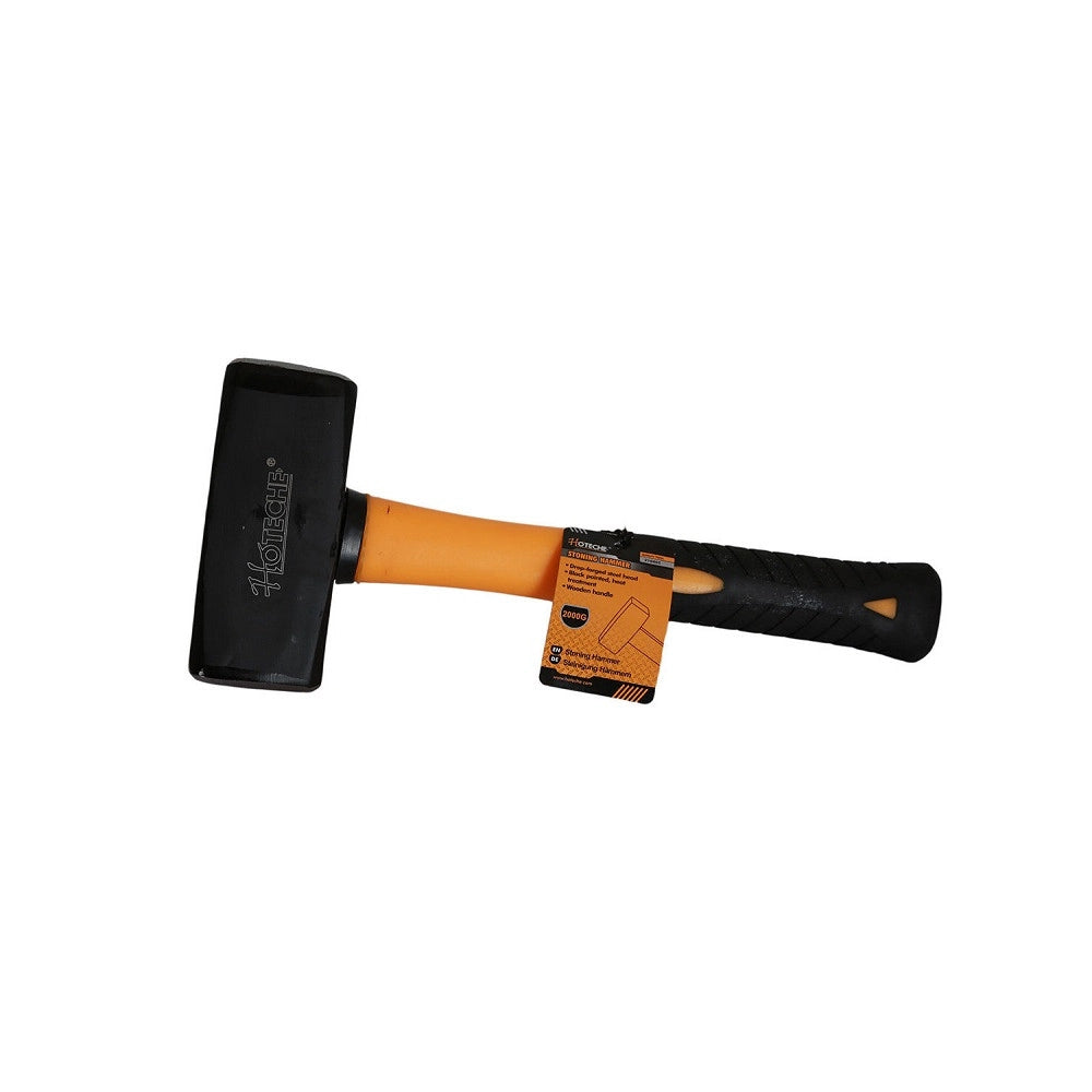 Trade Shop - Martello Mazzuolo Di Tipo Pesante Mazzola In Fibra 2kg Con Manico Antiscivolo -