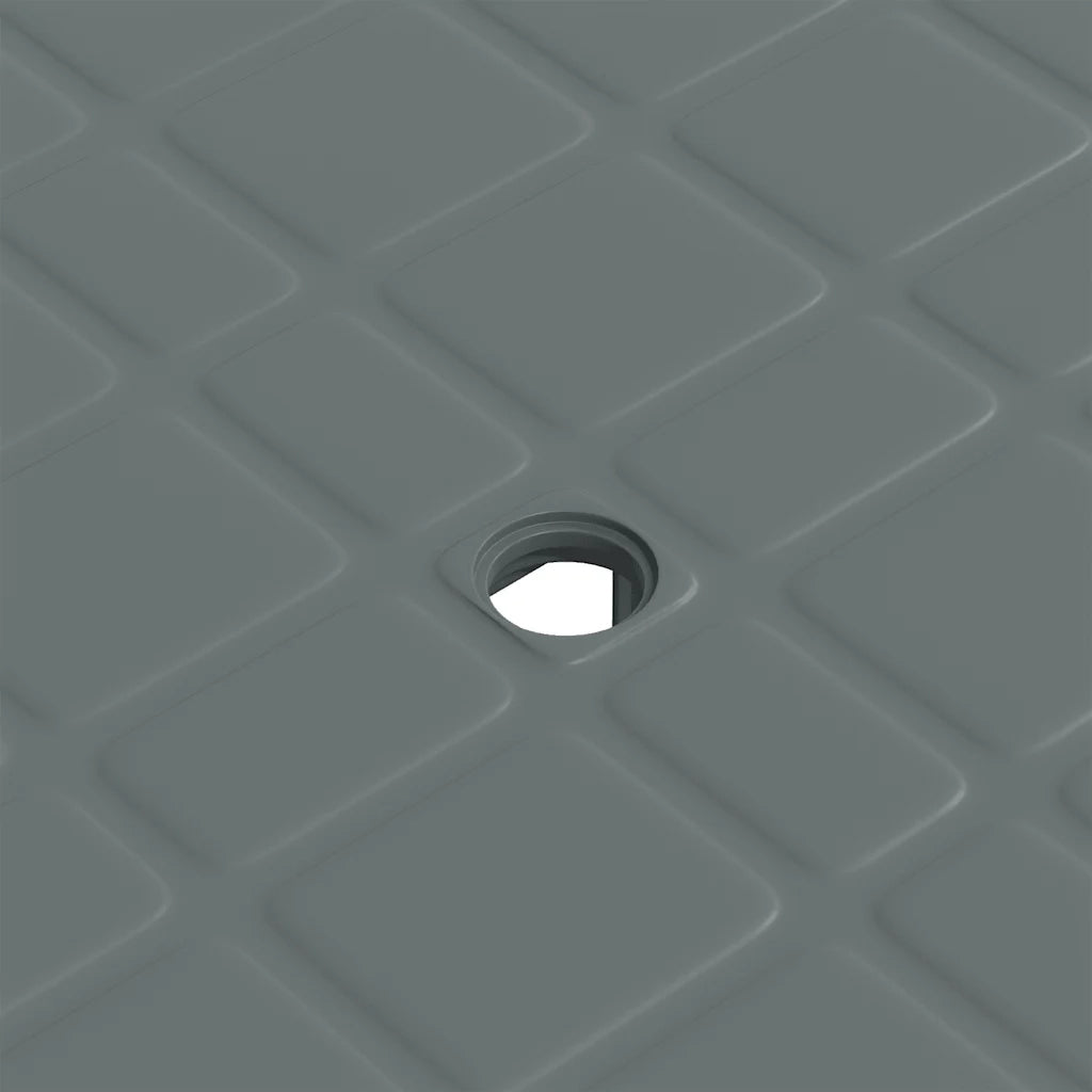 Tavolo da Giardino Verde 80x75x72 cm in Plastica 48803