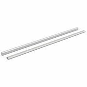Asta per armadio 2 pz Argento 864 x 15 x 29 mm CFW5376480