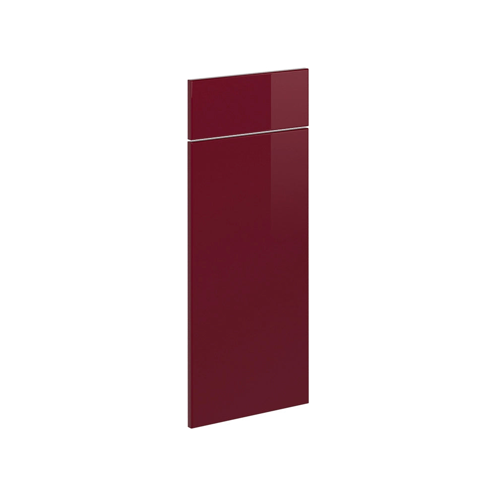 Vicco Frontale cucina Rosso lucido 29.6 x 70.8 cm frontale del mobile per mobile base con cassetti