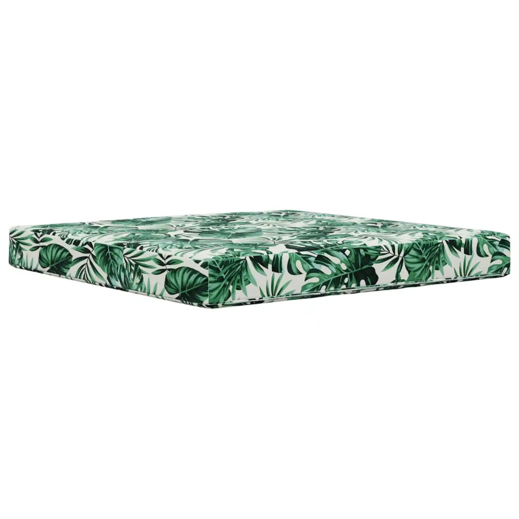 Cuscino per divano da esterno Motivo Foglia 80 x 80 x 8 cm 900824