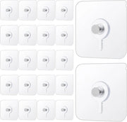 24 pezzi di appigli per foto senza chiodo - appigli per parete senza chiodo - chiodi adesivi - chiodi adesivi per parete - per l'appoggio di foto, cucina, bagno, ufficio, cornice per foto