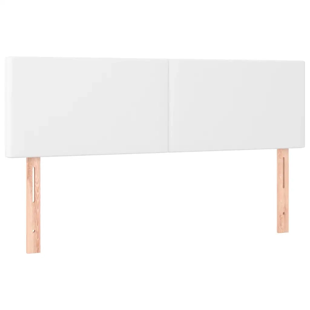Giroletto a Molle con Materasso Bianco 140x200 cm in Similpelle 3127194