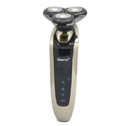 Trade Shop - Rasoio Ricaricabile Elettrico Professionale Barba A 3 Testine Flottanti Gm-7760 -