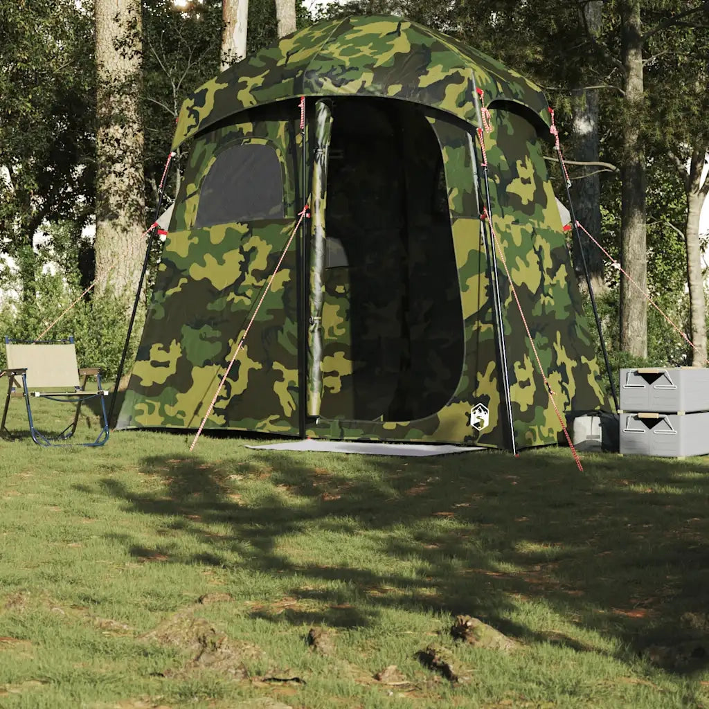Tenda da Doccia per 2 Persone-Tenda Doccia Portatile Mimetica Impermeabile