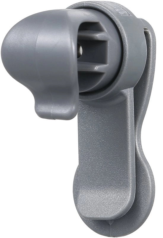 Pacco di 2 chiavi per tubi, chiave per tubi universale, chiusura per tubi rimovibile, tenuta per tubi magnetica, grigio