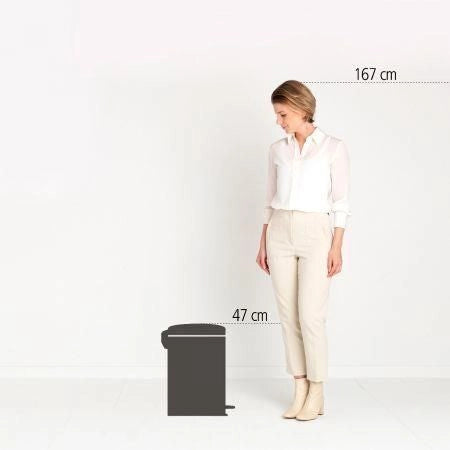 Brabantia NewIcon 20 L Rotondo Beige