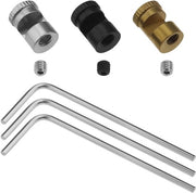 Kit di sostituzione per penna di pressione 3 pezzi - compatibile con Buck 110 - chiave a sei punte 2,5 mm - 3 mm - acciaio inossidabile - duraturo - penna di pressione a dito
