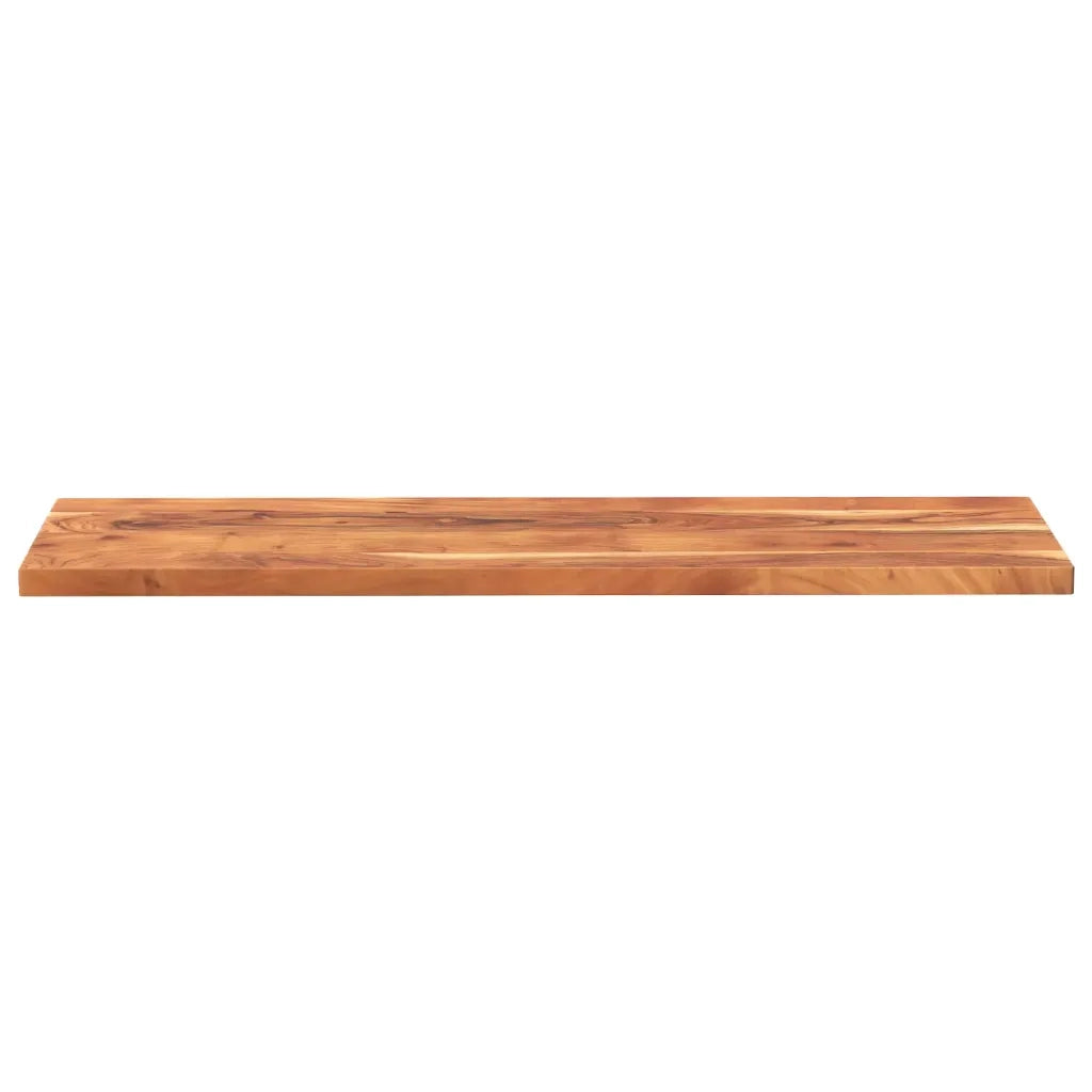 Piano Tavolo 140x60x3,8 cm Rettangolare Legno Massello Acacia
