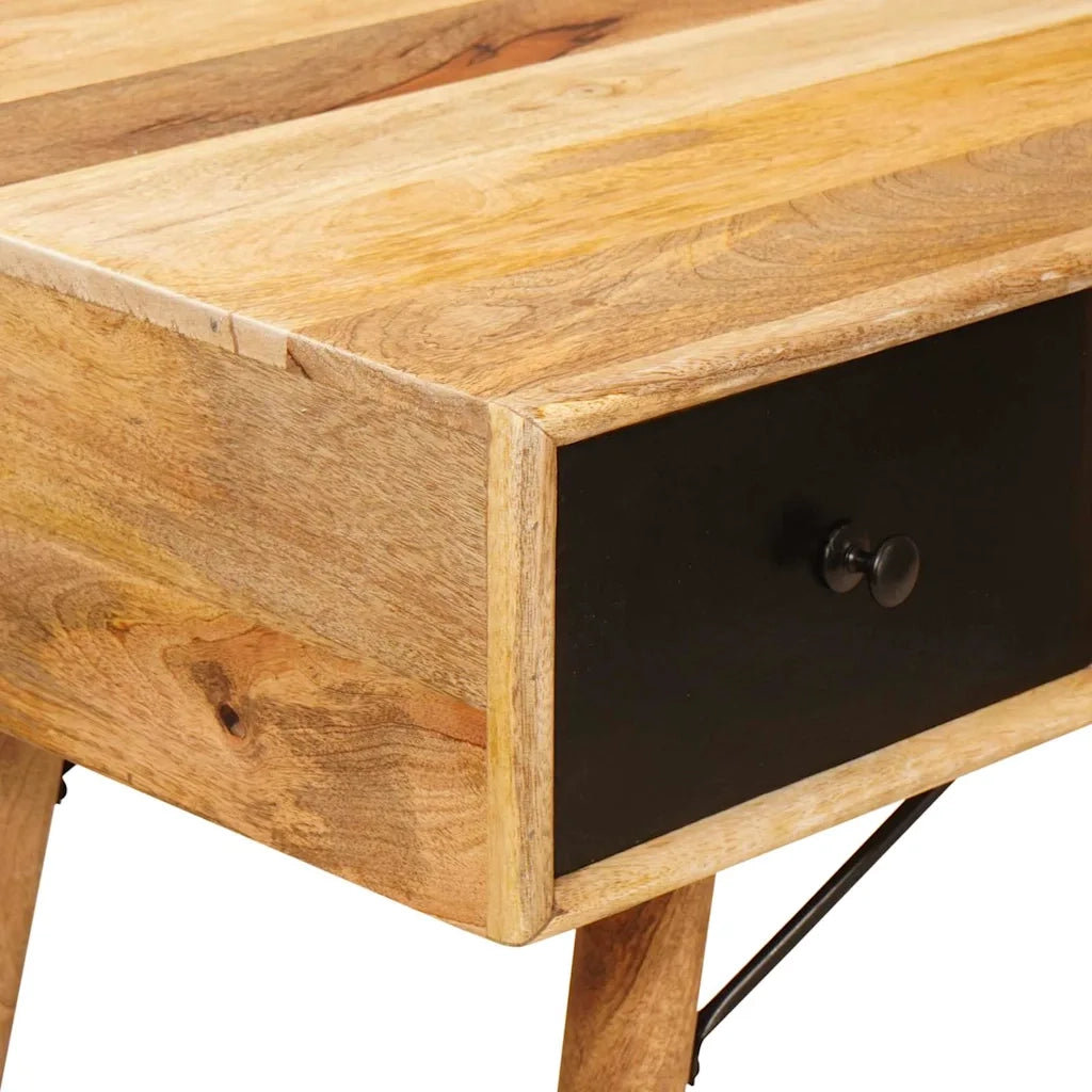 Scrivania Marrone 110 x 55 x 76 cm Legno di mango massello