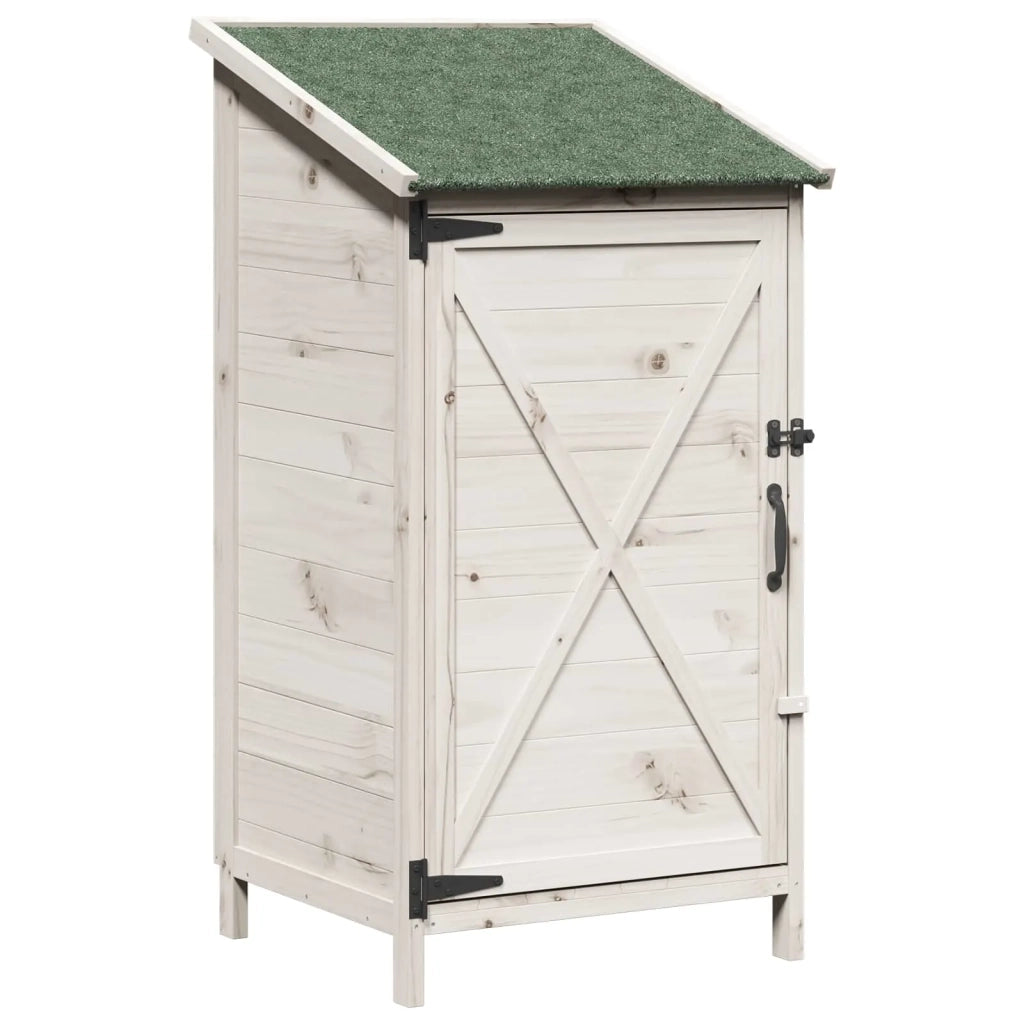 Capanno da Giardino Bianco 59,5 x 56 x 113,5 cm 42033469