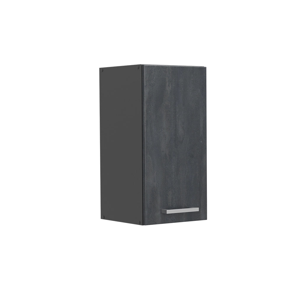 Vicco Pensile da cucina Calcestruzzo nero 30 cm
