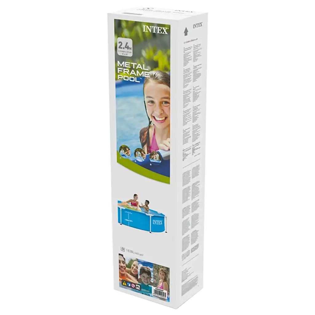 INTEX Piscina Metal Frame 244x51cm 92516