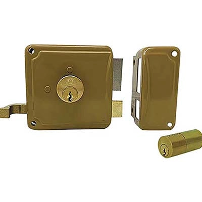 SERRATURA LEGNO APPLICARE P20 FACCHINETTI  C.FISSO M2+TIRANTE E.MM 70 SX