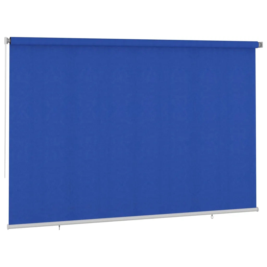 Tenda a Rullo per Esterni 355(L)x230(A) cm Blu HDPE 312859