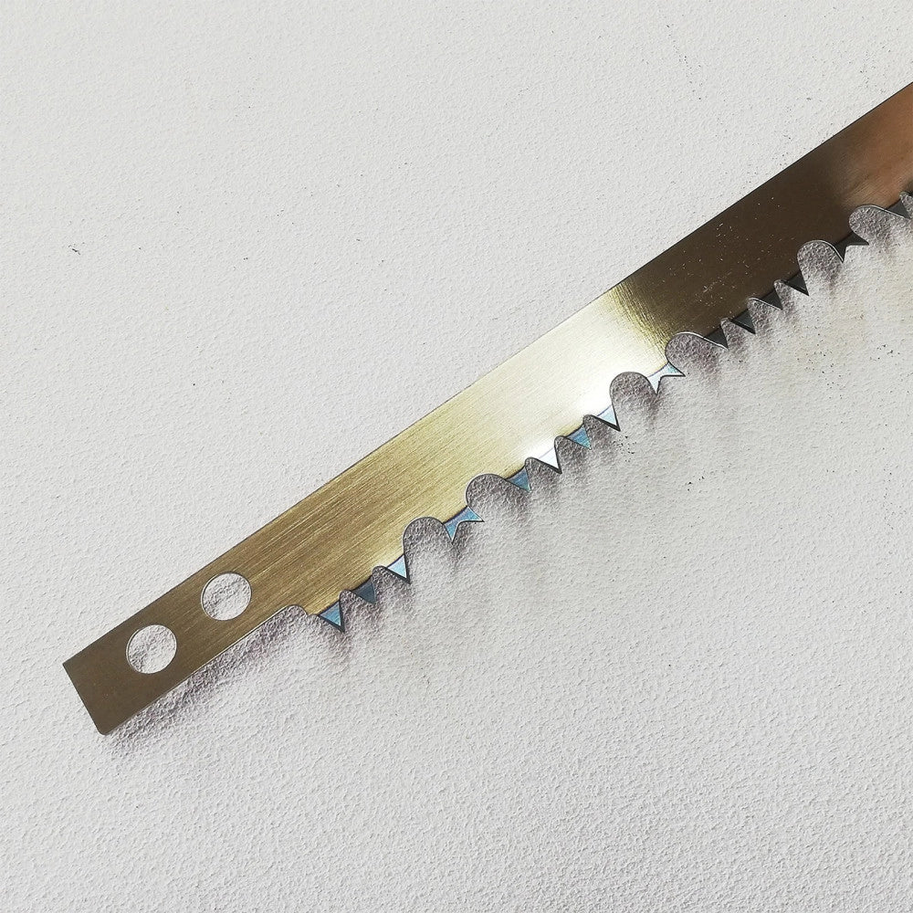 Lama di ricambio per sega legno ad arco - denti a castello, lunghezza  32 - 800mm