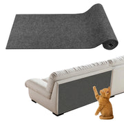 Tappetino tiragraffi autoadesivo per gatti 100x40 cm grigio