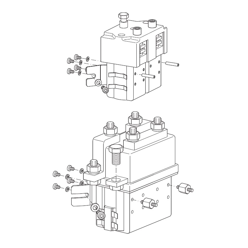 KIT CASSETTA TELEINV T6411-12 BTQ REVERSING INVERTER 150A 12V