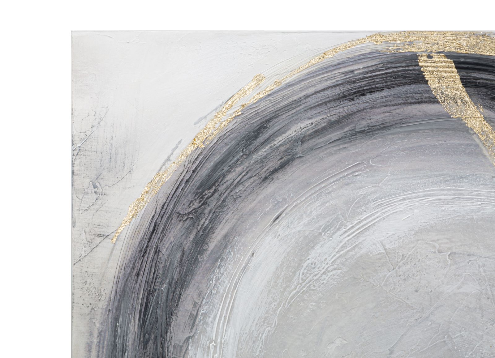 Dipinto su Tela Circly 150x3,8x60 cm in Legno di Pino e Canvas Multicolor