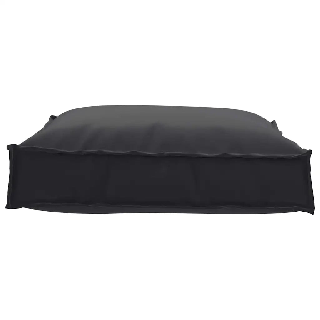 Cuscino Nero 70 x 70 x 12 cm Tessuto Oxford 42001502
