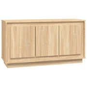 Buffet credenza cassettiera armadio mobile contenitore organizer cucina soggiorno rovere Sonoma 102 x 35 x 55 cm legno ingegnerizzato marrone 02_0031480