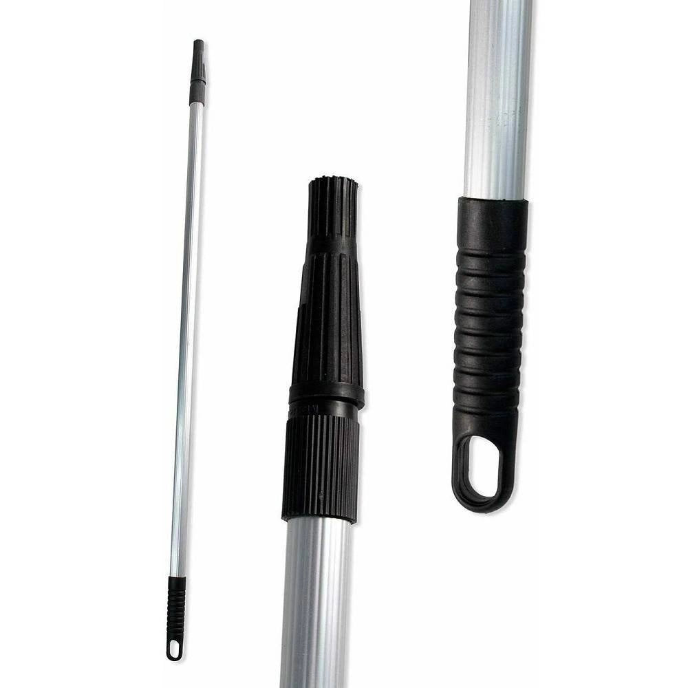 Trade Shop - Asta Estensibile Telescopica Allungabile Per Scopa Rullo Della Pittura Max 196cm -