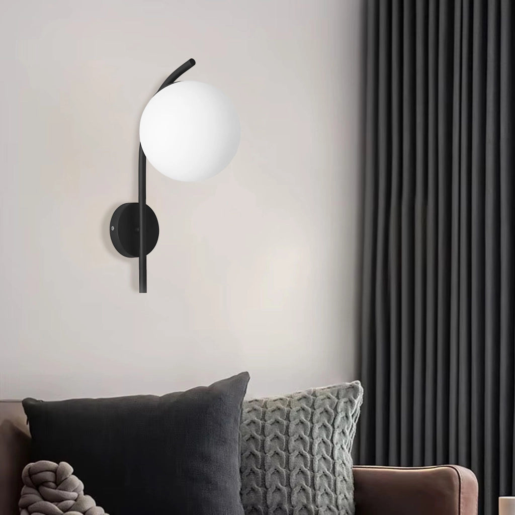 Lampada Da Parete G103-1w Black