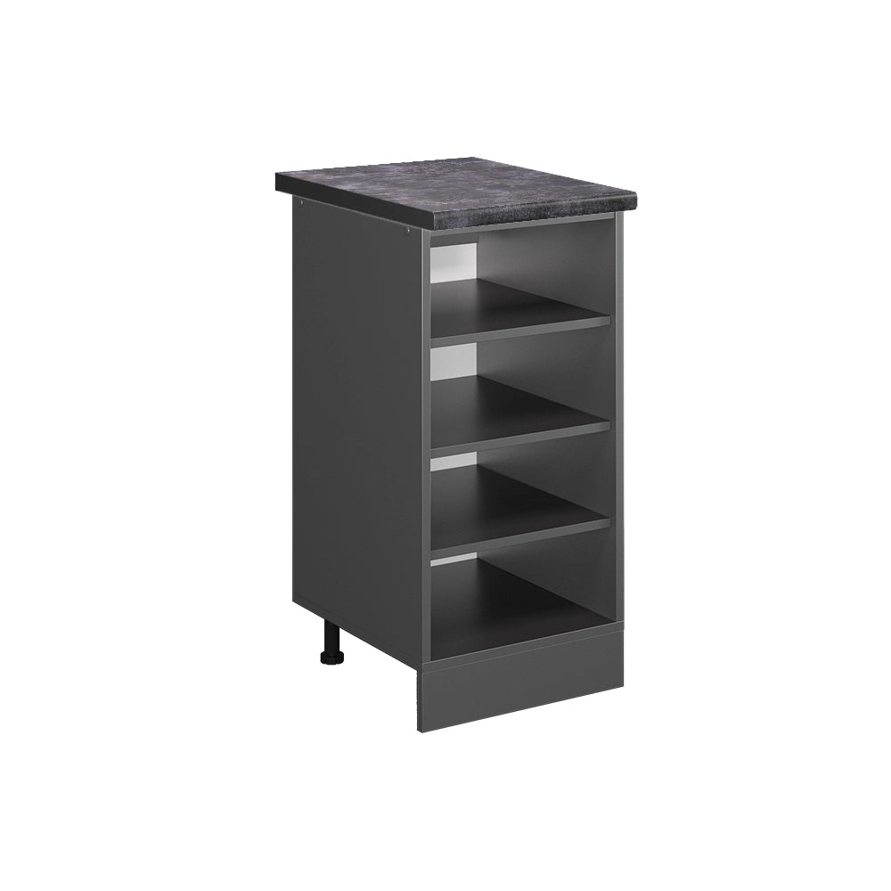 Scaffale da cucina R-Line Antracite/Antracite 40 cm, AP Antracite Vicco