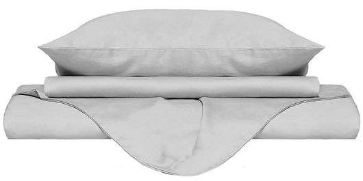 Copripiumino Singolo con Sacco e Federe Doubleface Bianco/Bianco