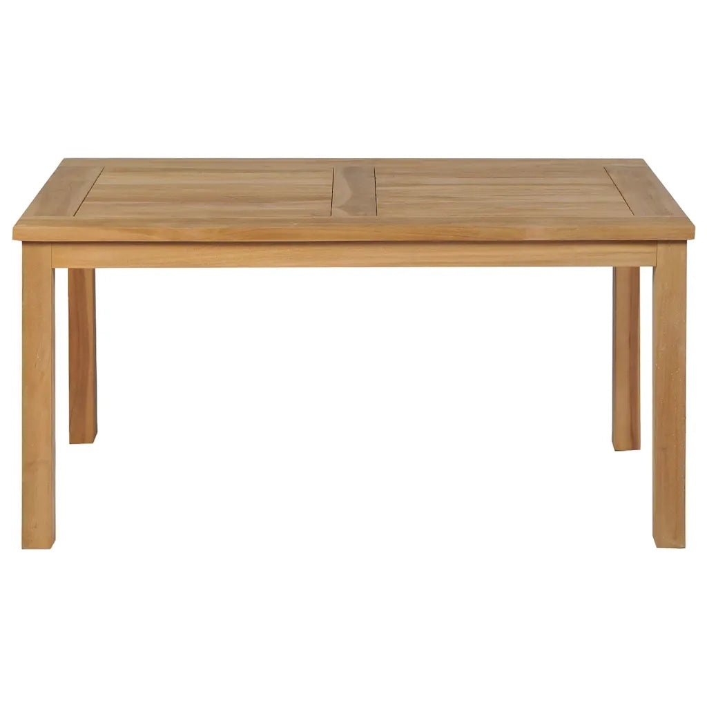 Tavolino da Salotto in Legno di Teak 90x50x45 cm 43253