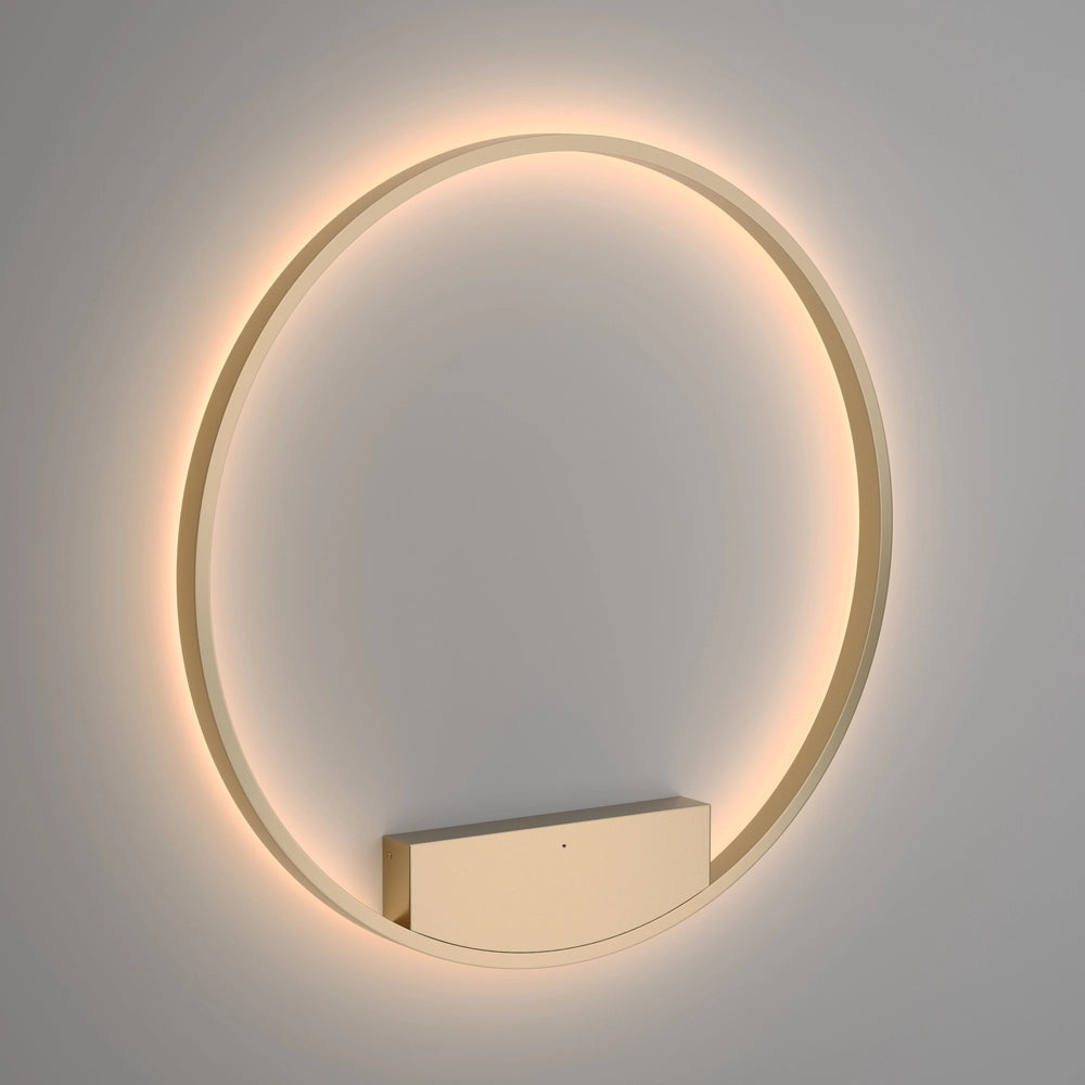 Applique rotonda oro Maytoni Rim LED 51W 3000K Ø80cm