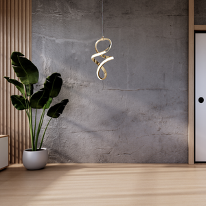 Lampada A Sospensione Led G074-1cp Gold