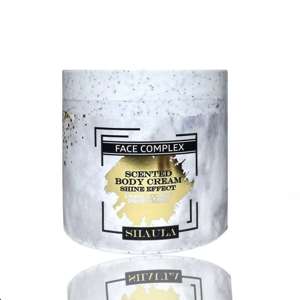 Trade Shop - Face Complex Crema Corpo Profumata Shuala Pelle Morbida Cream Shine Effect 250ml -