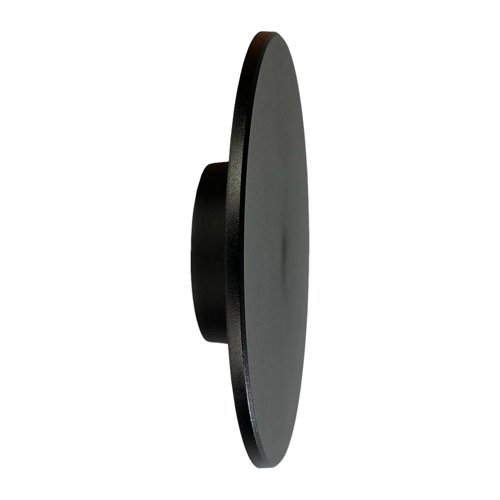 Applique esterno disco nero Ø25 LED 15W IP65 CCT