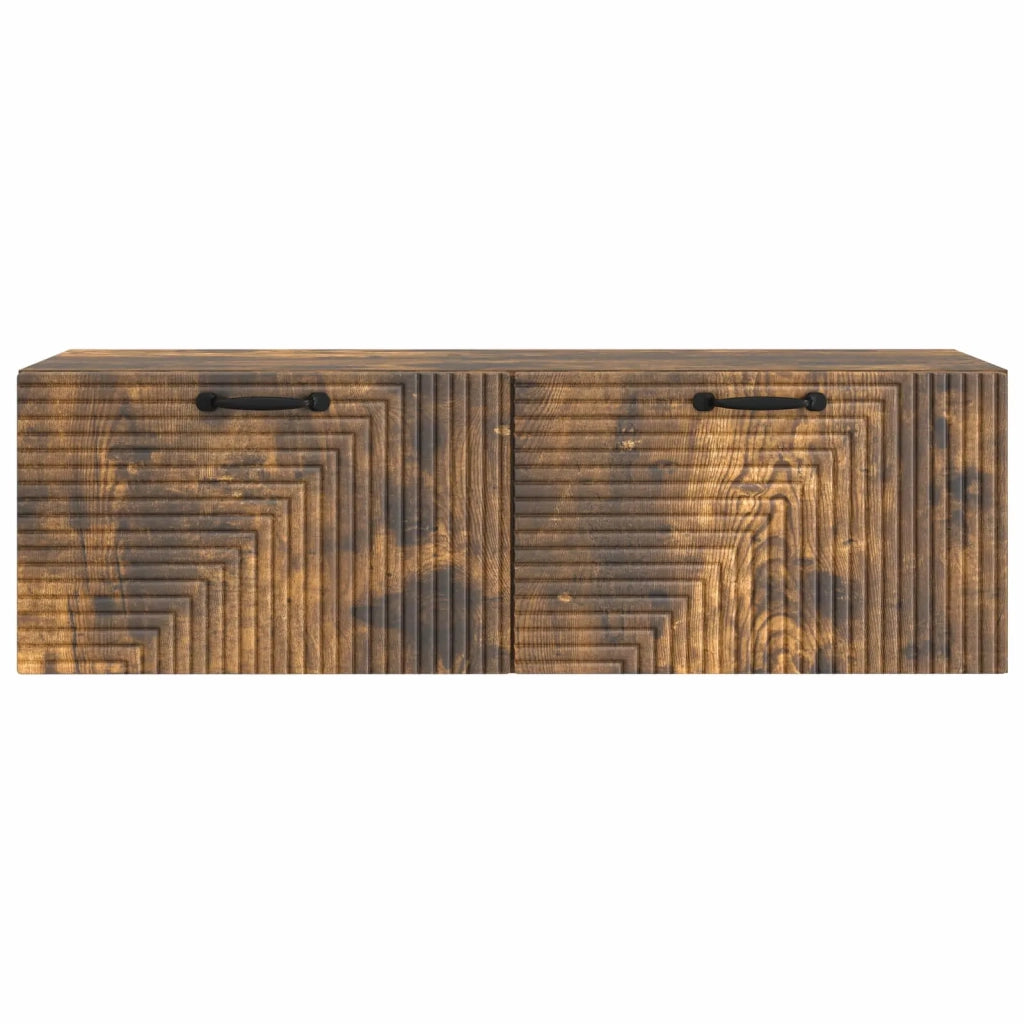 Mobile Porta TV da Muro Rovere Fumo 98 x 31 x 30 cm